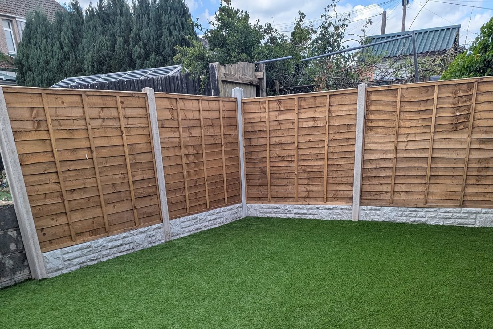 Garden Driveway & Artificial Grass — Landscaping by CVA in South Wales valleys